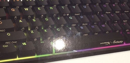 HyperX x Ducky One 2 Mini - Mechanical Keyboard RED