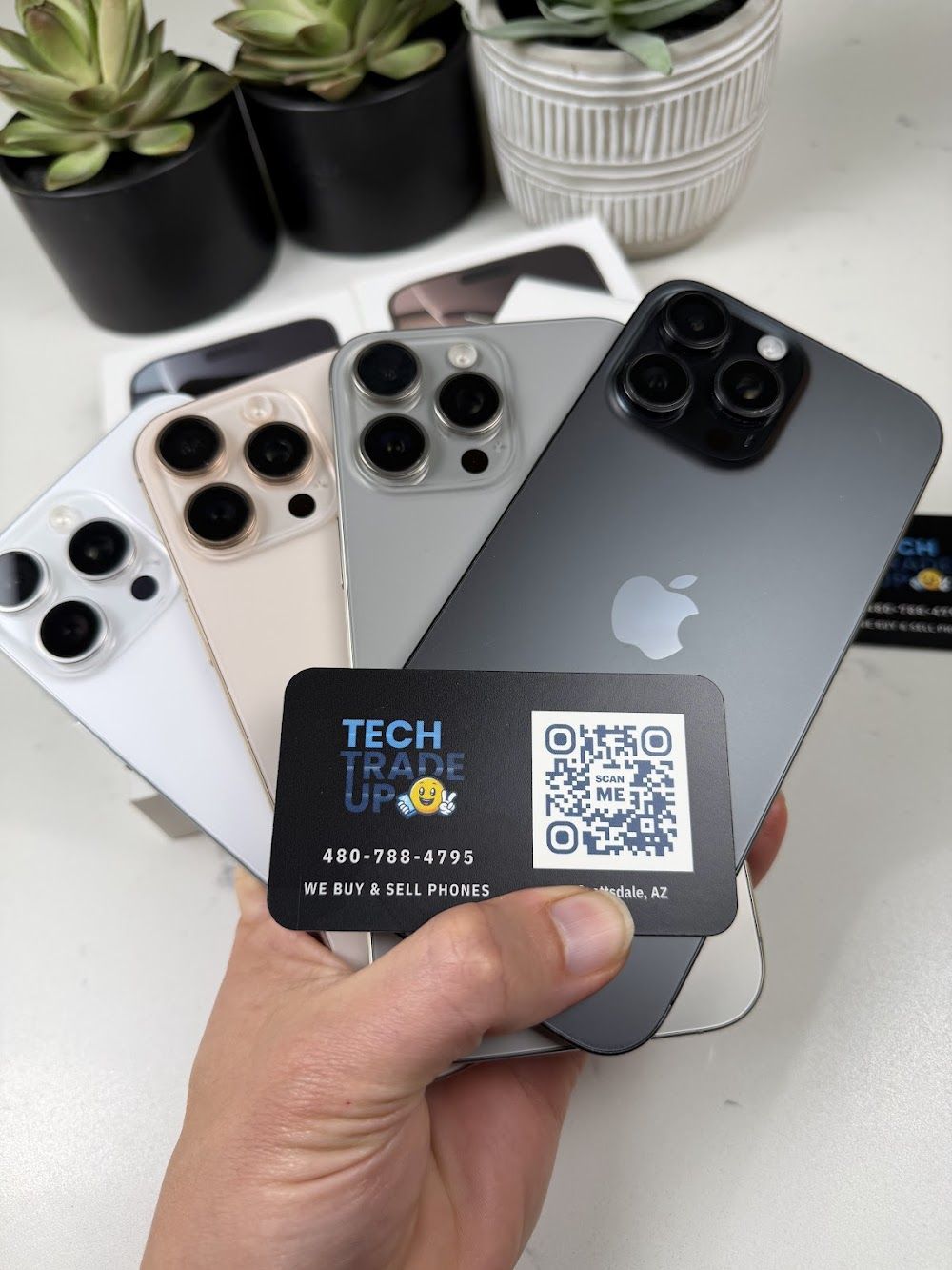 iPhone 16 Pro Max Unlocked Most Colors Available Works Mexico!, Verizon, AT&T, CRICKET, Tmobile, Metro PCS, INTL+ 14 Day Included Warranty!