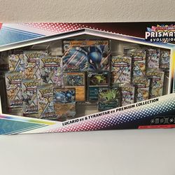 Lucario and Tyranitar Premium Collection - Prismatic Evolution