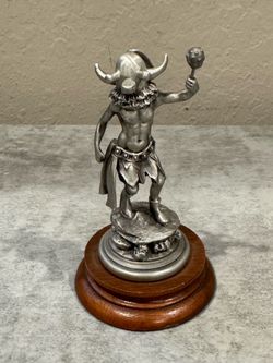 Chilmark Fine Pewter "Kachina Dancer" by Don Polland 1981