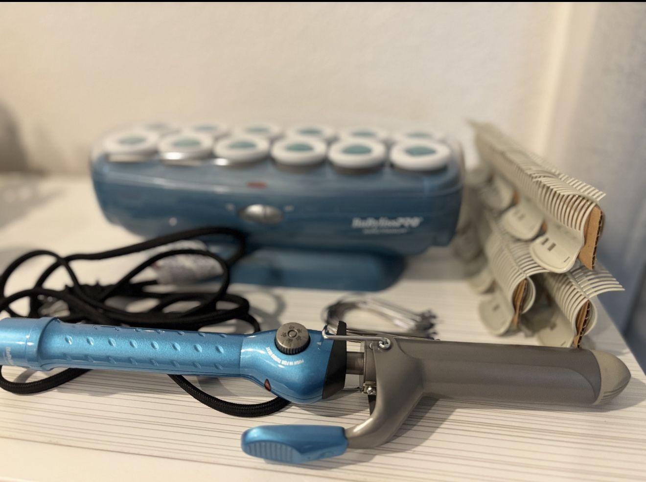 Babyliss Curling Iron & Hot Rollers 