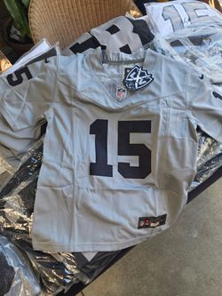 Youth & Woman Raiders Jersey - Stitched - Jeanty Bowers Mendoza