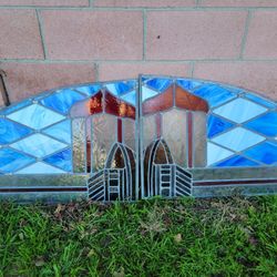 Stained Glass Windows For Door Way
