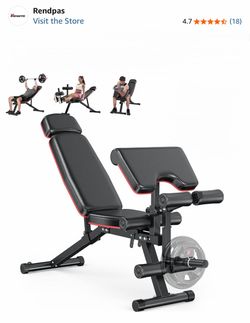 Rendpas Adjustable weight bench
