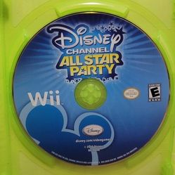 Nintendo Wii Disney Channel All Star Party Game 