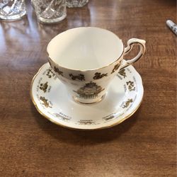 Antique Regal Bone China Signs Of Zodiac Cup