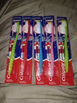 Colgate Junior Extra Soft Kids Toothbrushes – 5 Pack