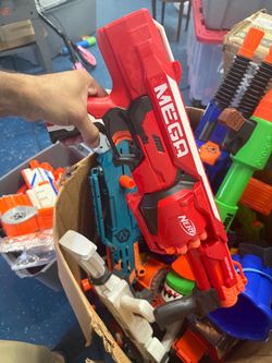 NERF GUNS WITH AMMO