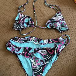 Bikini & wrap cover up size 3-5