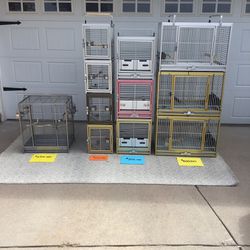 Bird / Parrot / Travel Carriers / Cages 