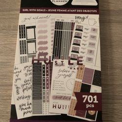 Happy Planner Girls With Goals Sticker Book