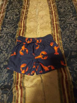 Carter's Size 9 Months Lobster Design Swim Shorts