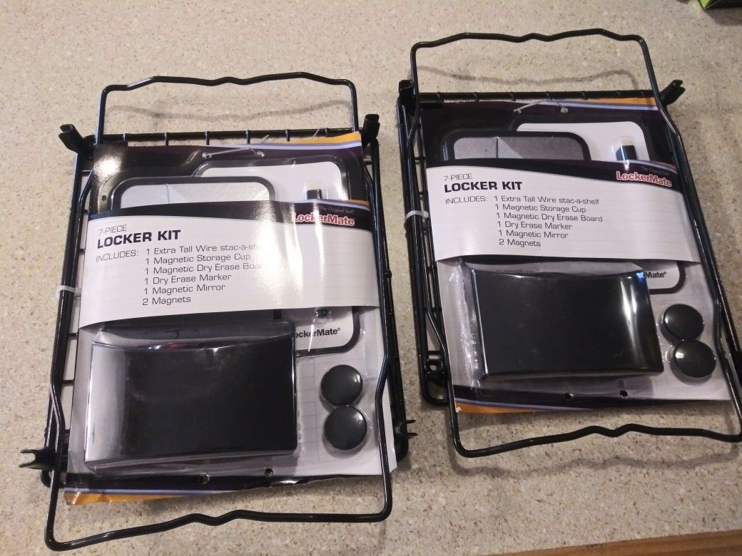 Locker kits. Great gift for teenagers