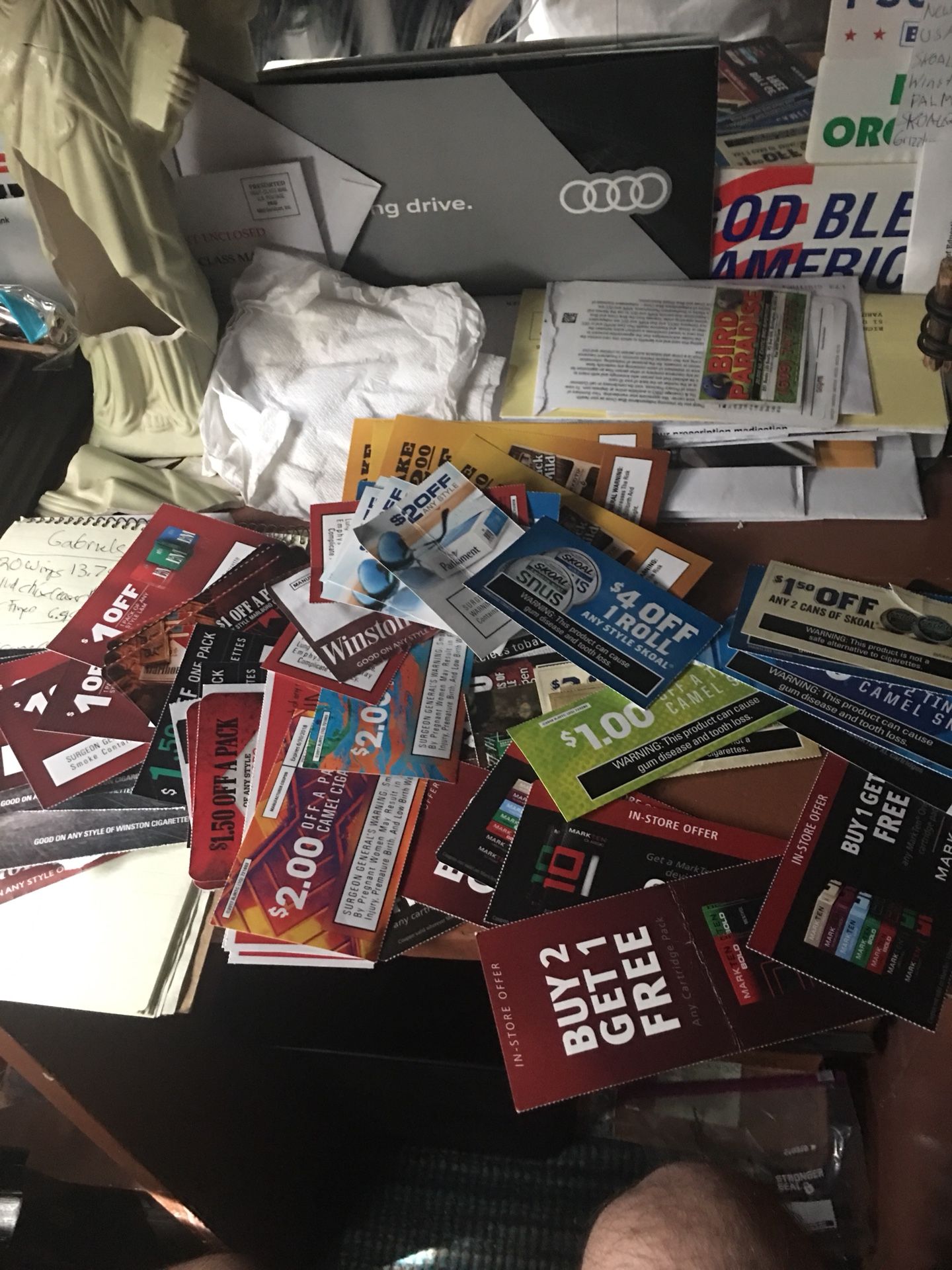 Coupons over $100 face value