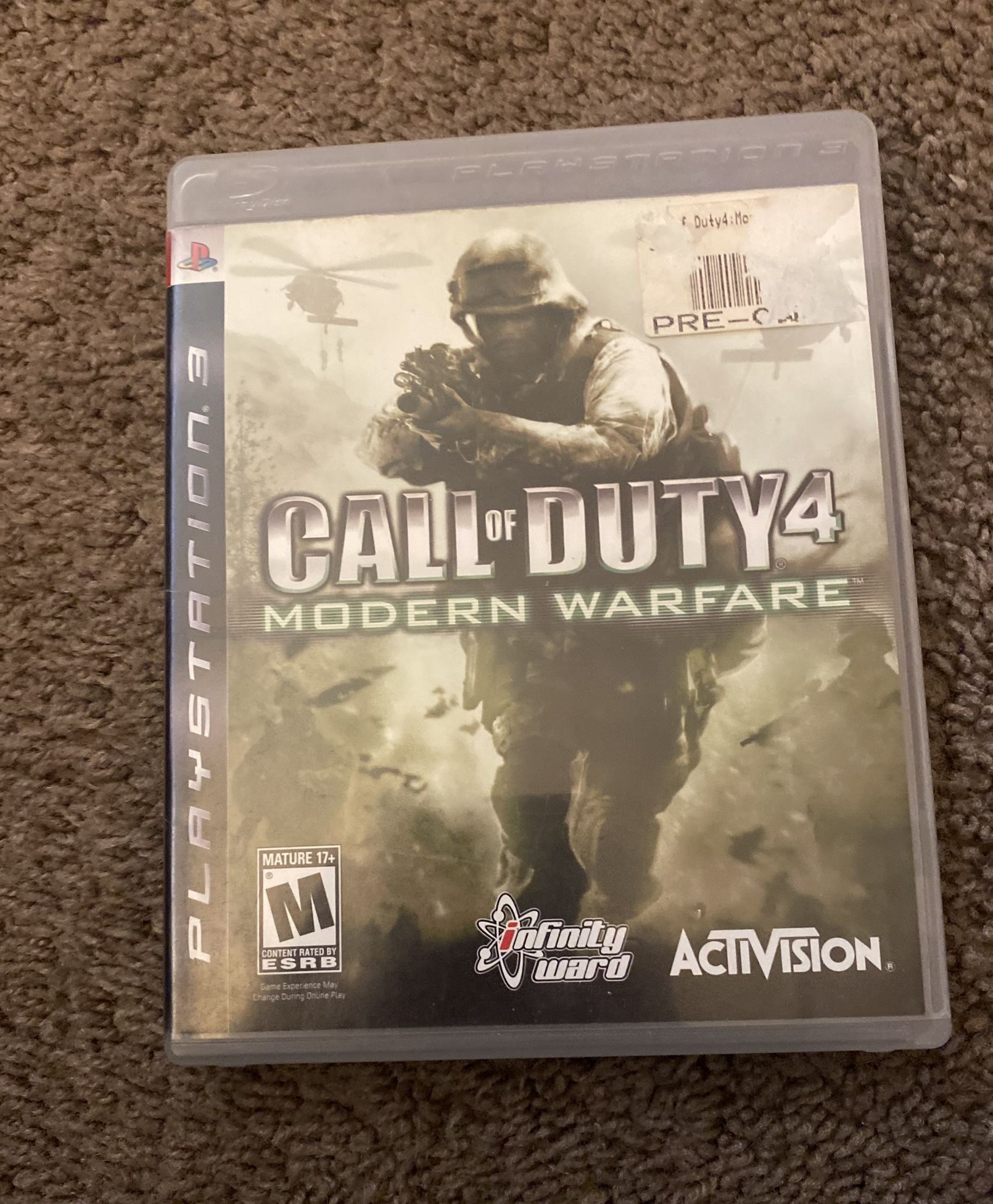 Ps3 Cod modern warfare 4