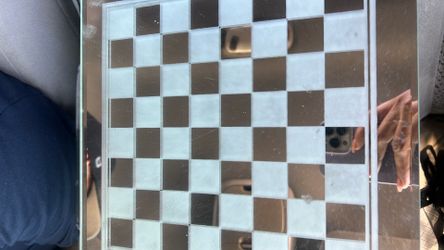 Glass chess board
