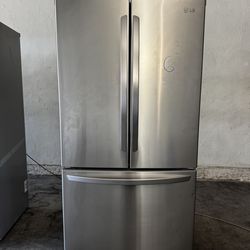 LG French Doors stainless steel refrigerator