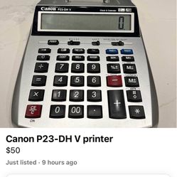 Canon P23 Calculator/printer