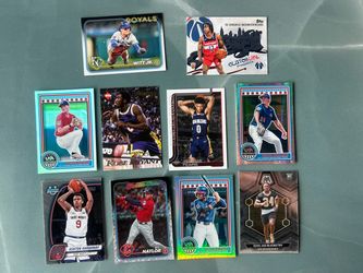 10 card lot with Kobe rookie impulse Witt jr , etc..