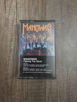 Manowar - fighting the world cassette