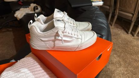 White Vans Size 8