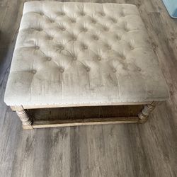 Fabric Ottoman