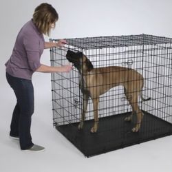 NEW, XXXL Double Door 54-Inch Dog Crate Designed for Giant Breeds,kennel, corral, playpen.