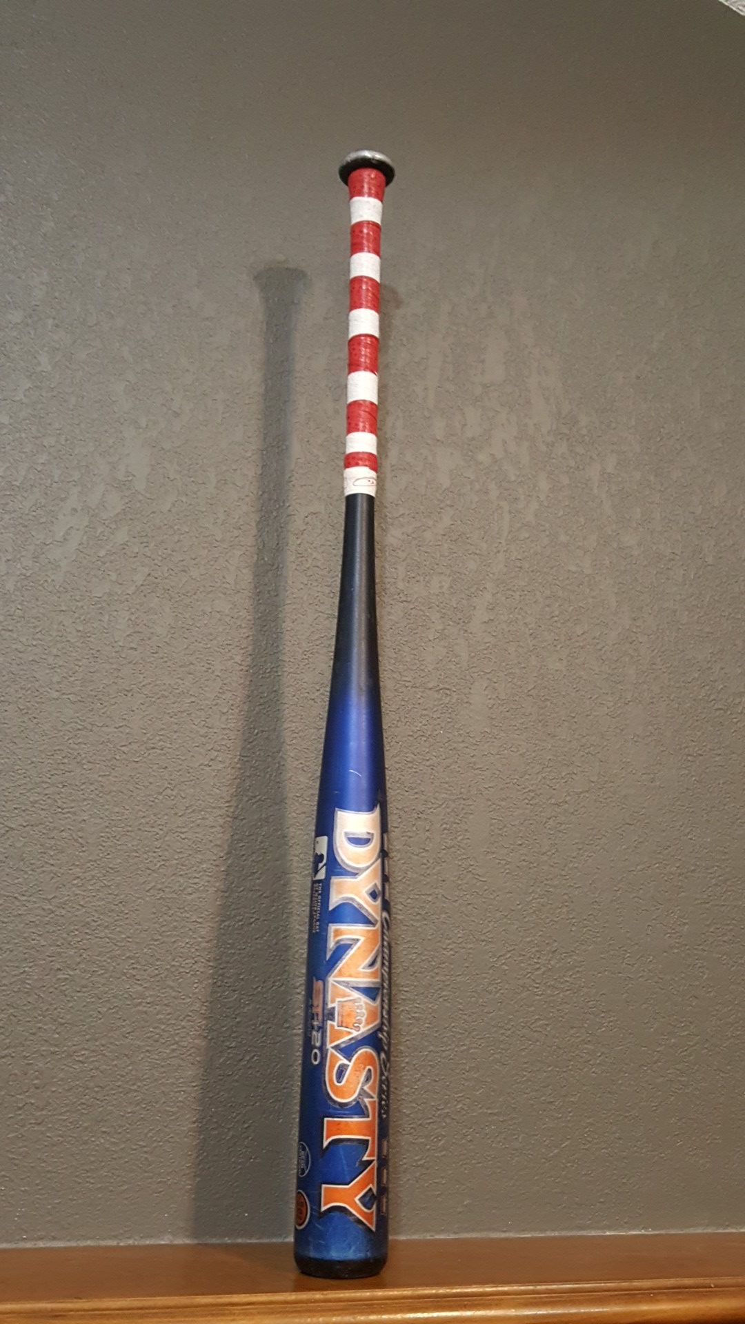34/31 TPX DYNASTY BESR CERTIED ADULT BASEBALL BAT W/NEW AWESOME LIZARD SKIN GRIP