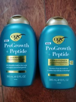 OGX shampoo and conditioner