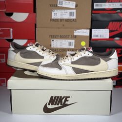 Size 10.5M - Travis Scott x Air Jordan 1 Retro Low OG ‘Reverse Mocha’