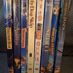 Lot Of 8 DVDs,  Kids.  $39.95.95, OBO. 