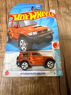 2024 Hot Wheels Mitsubishi Pajero Evolution Orange – HW J-Imports 169/250