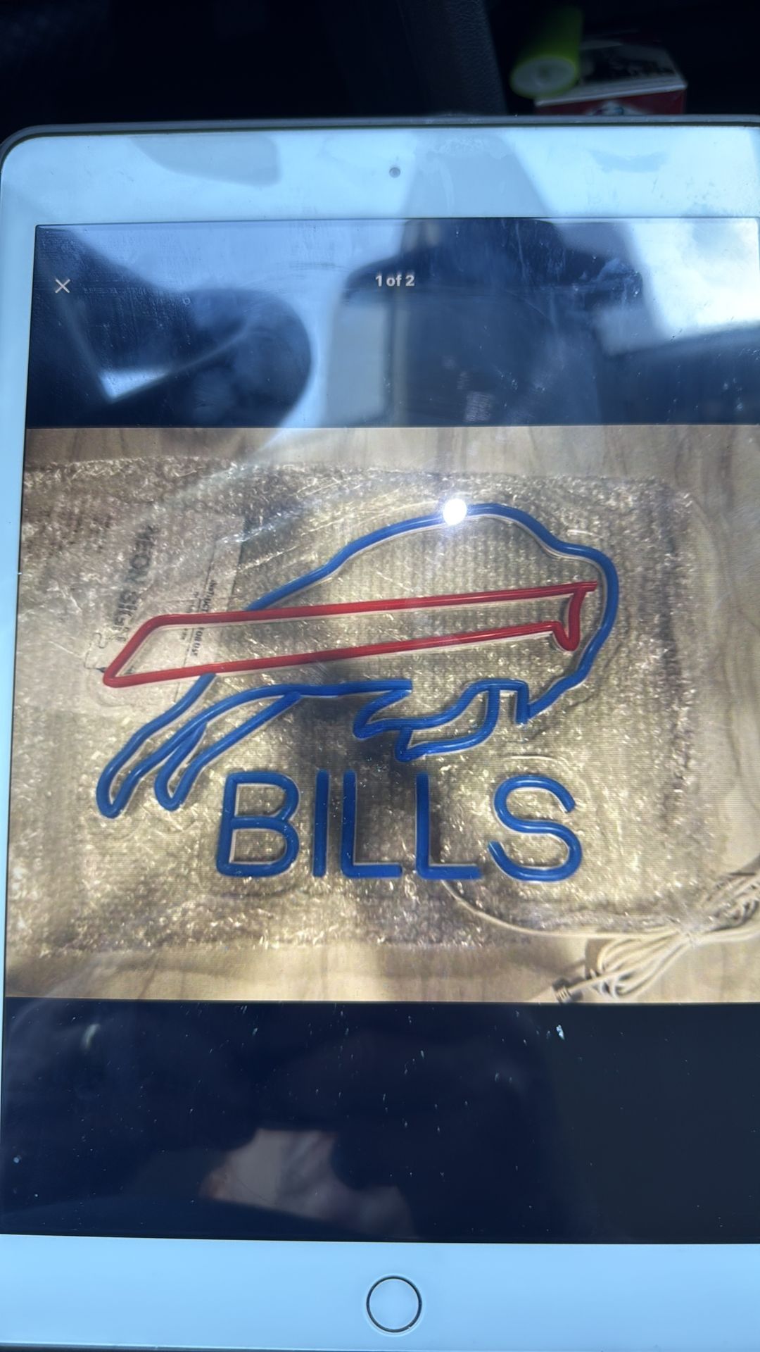 Buffalo Bills Neon Sign 10.2"x13.3"