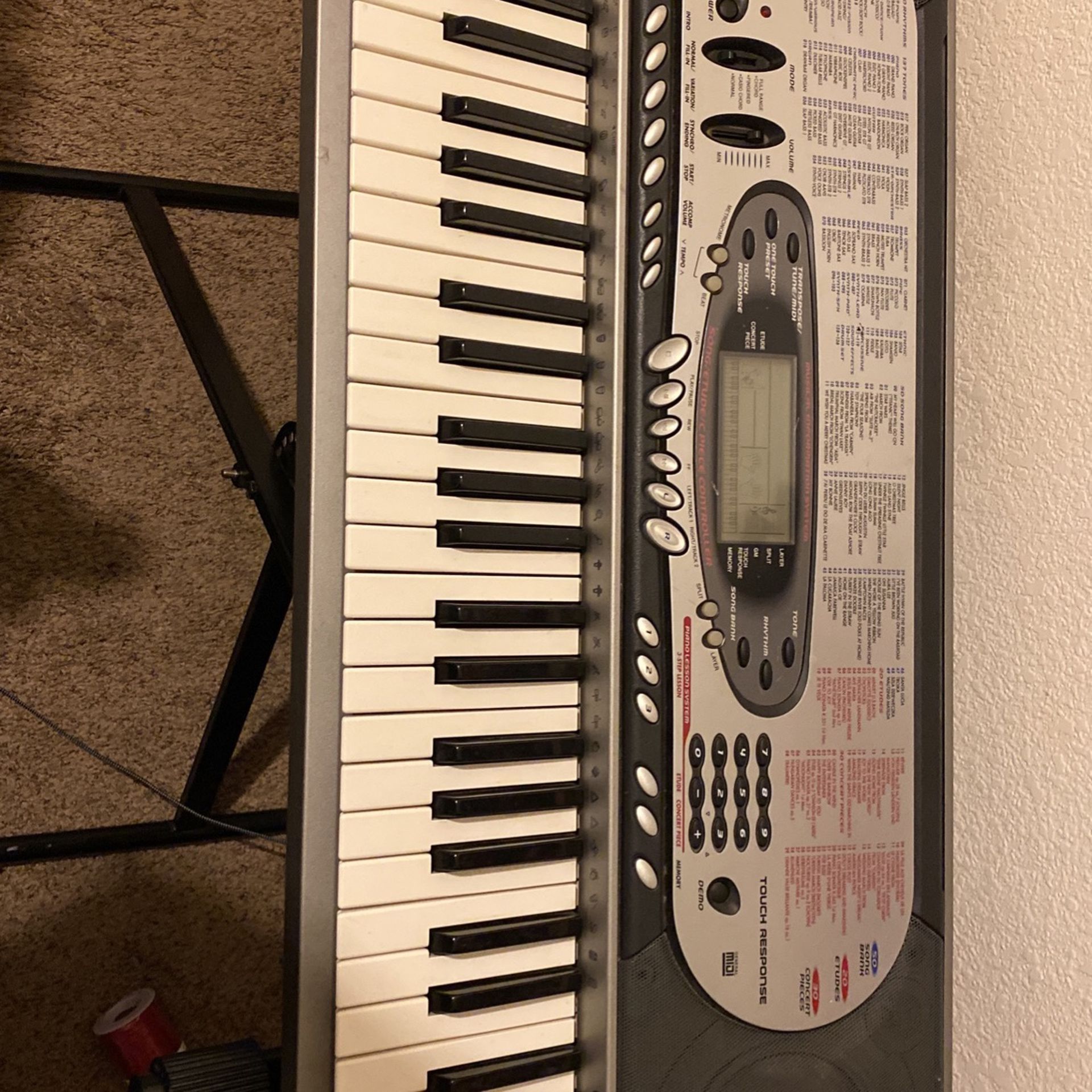 Casio Musical keyboard With Stand
