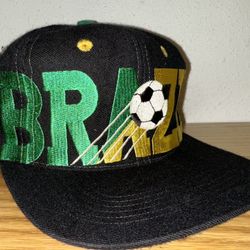 Vintage Brazil Adidas Hat