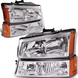 2003-2007 Chevy Silverado Headlights 
