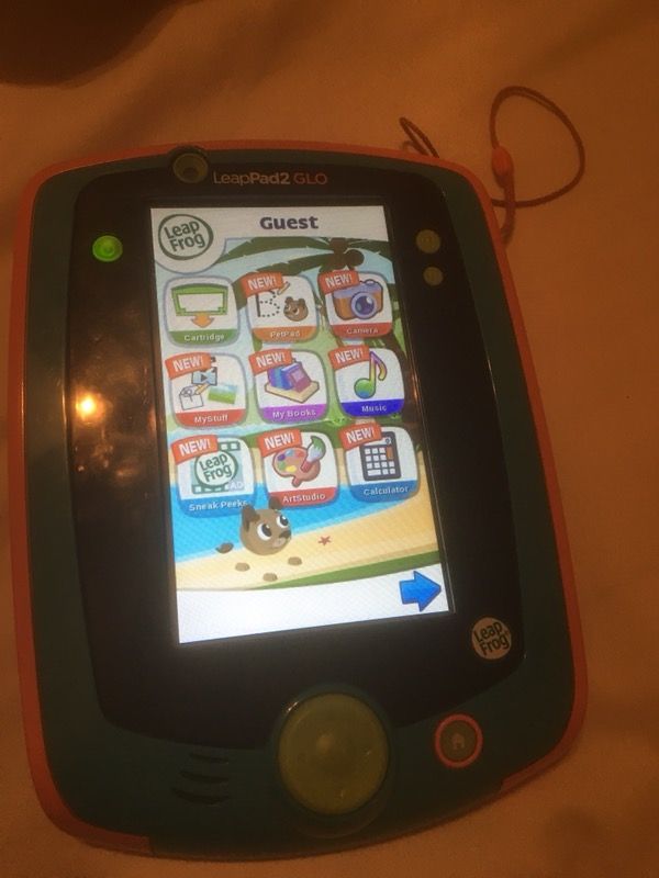 Leapfrog tablet with camera
