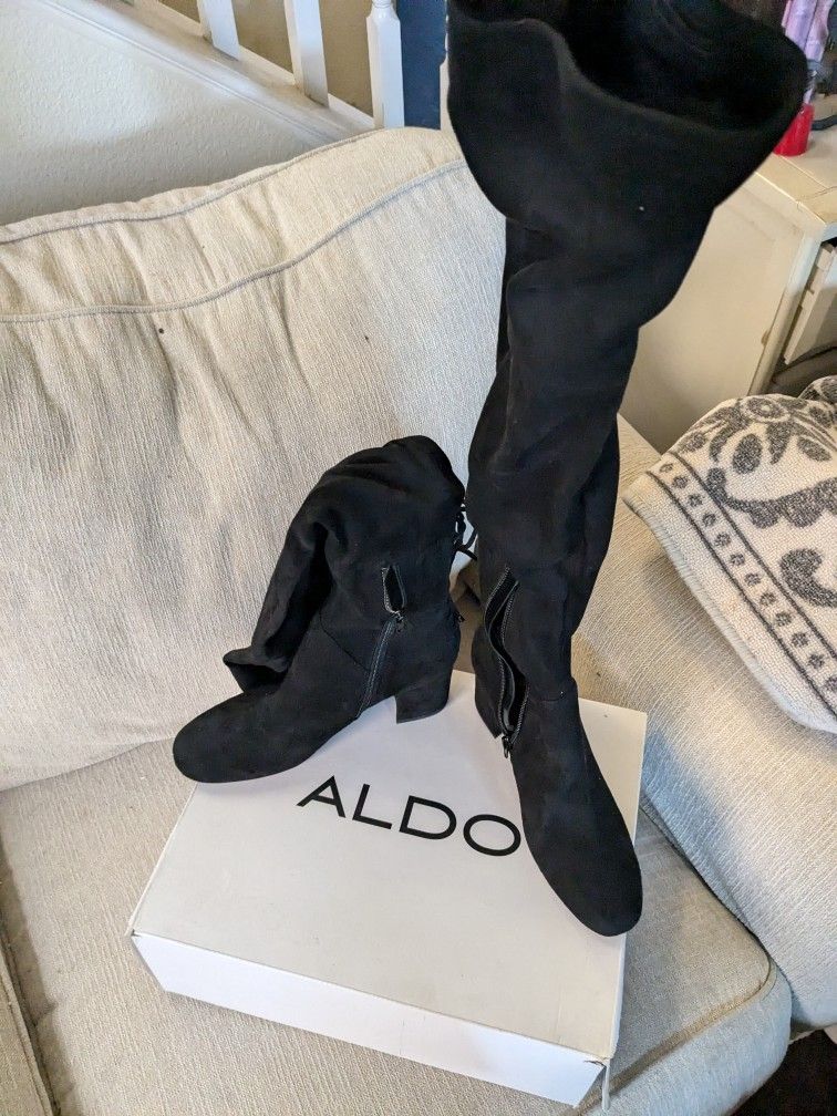 Aldo Over The knee Suede Boots