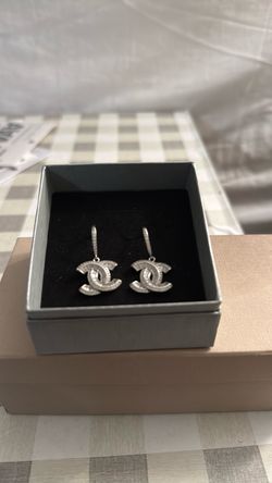 Silver earrings