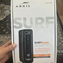 Arris Surfboard Cable Modem & WiFi Router 