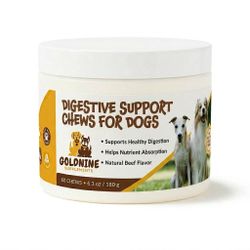 2 pack 4.4 star Digestion Health Soft Chews for Dogs, Very Strong, 60 Count