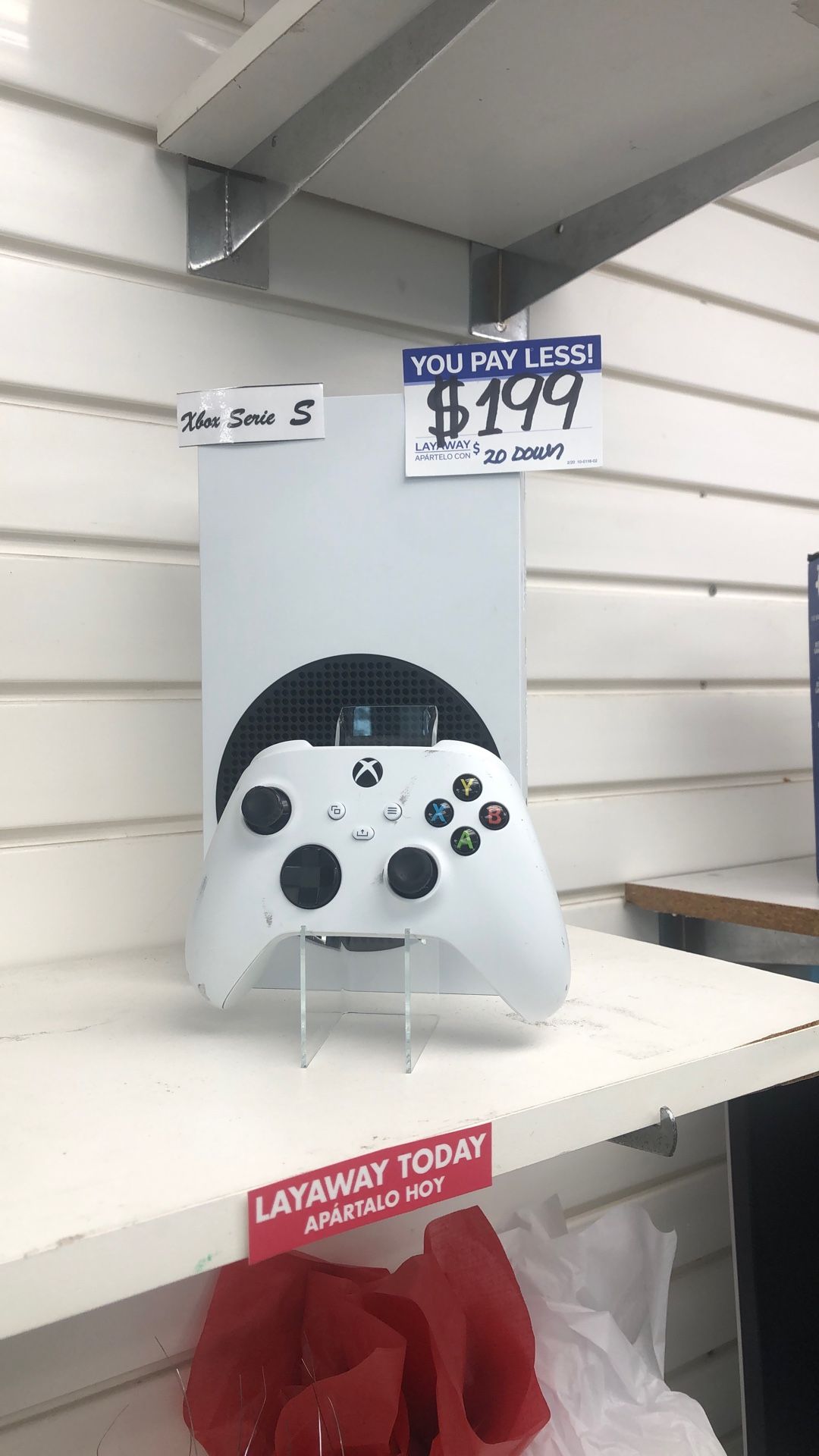 Xbox Series S With Controller