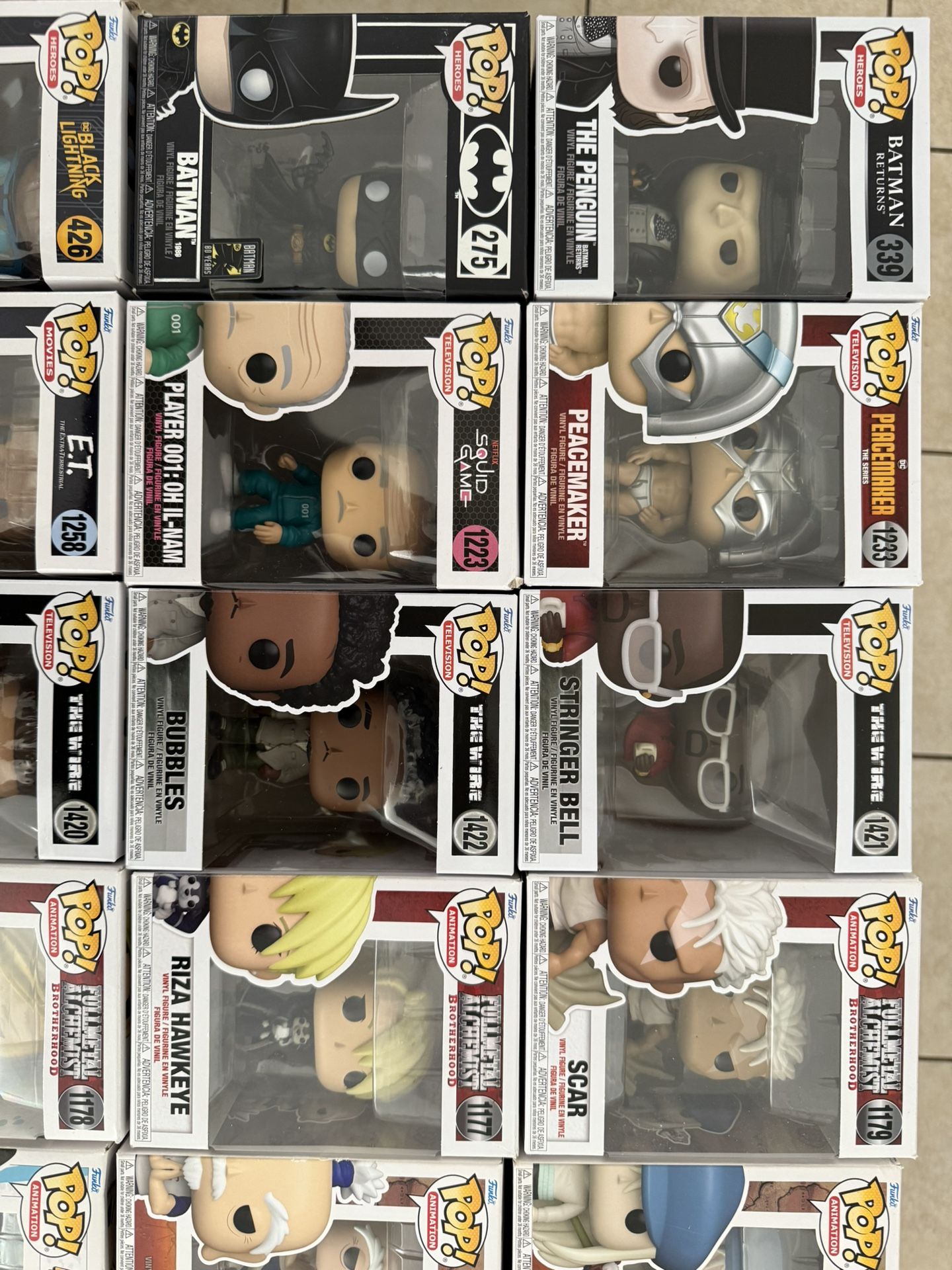 Funk Pops/Figurines