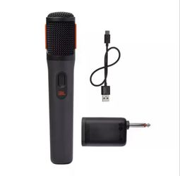JBL PartyBox Digital Wireless Microphone Bundle System with Dual-Channel Receiver