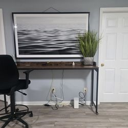 High Desk and Office Chair