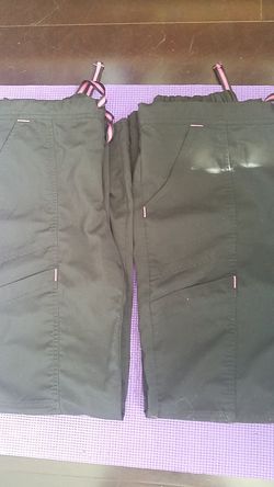 2 scrubs pants size xs for $10 uniform health care