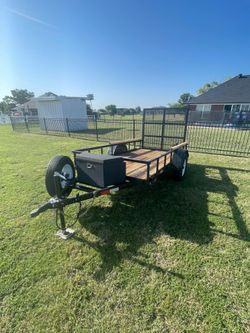 5x10 Utility Trailer – Fully Rebuilt – Clean Texas Title