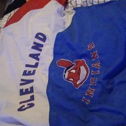 Cheif Wahooo 90s Wind Breaker.  Vintage
