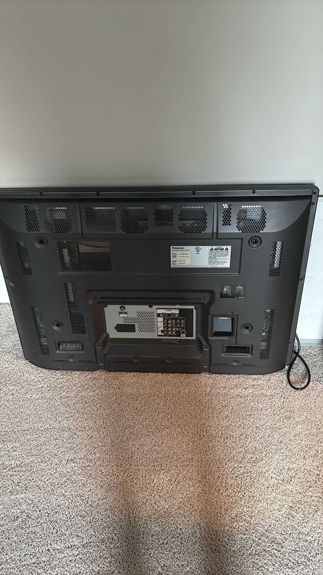 Panasonic 42 Inch Plasma Tv