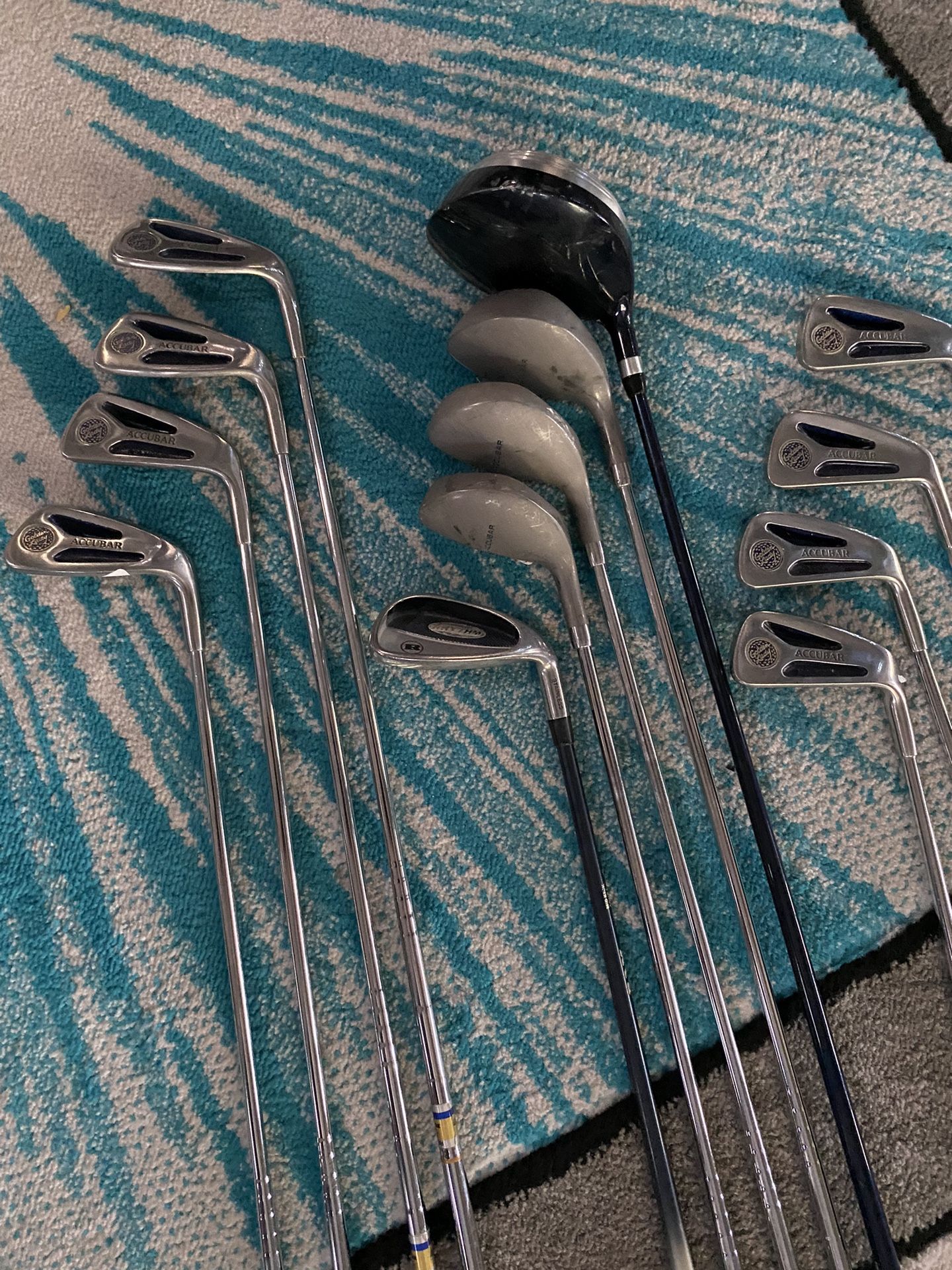 THIRTEEN Golden LADY RAM GOLF Clubs. PERFECT!!!